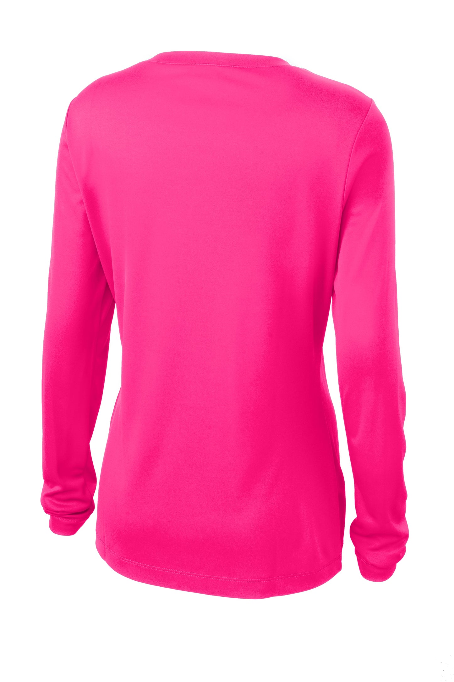 Sport-Tek® Women's Long Sleeve - Neon Pink