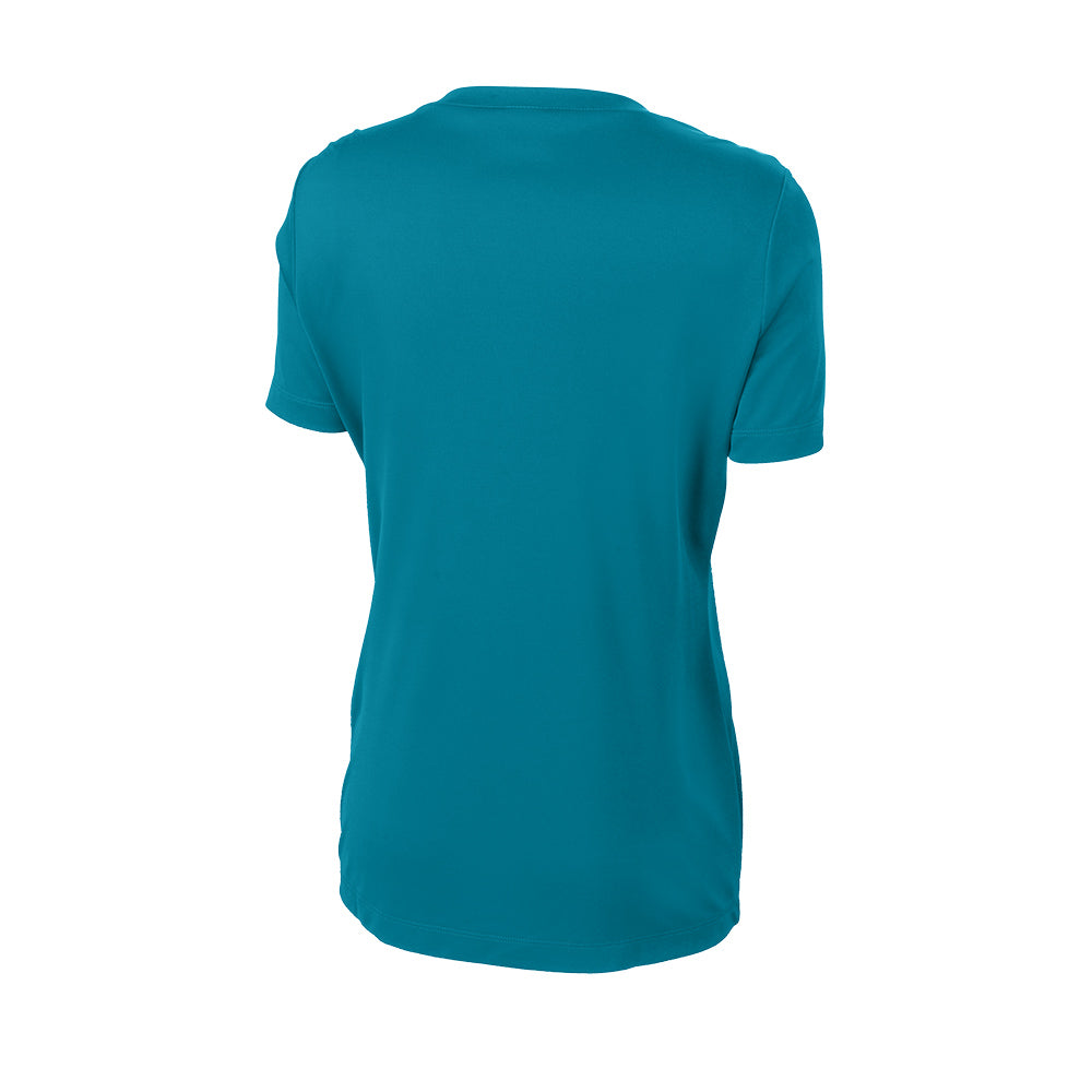 Tropic Blue - Sport-Tek® Women's Short Sleeve