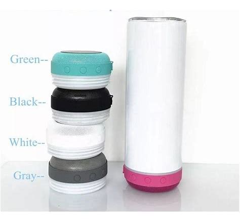 20 oz Sublimation Speaker Tumbler