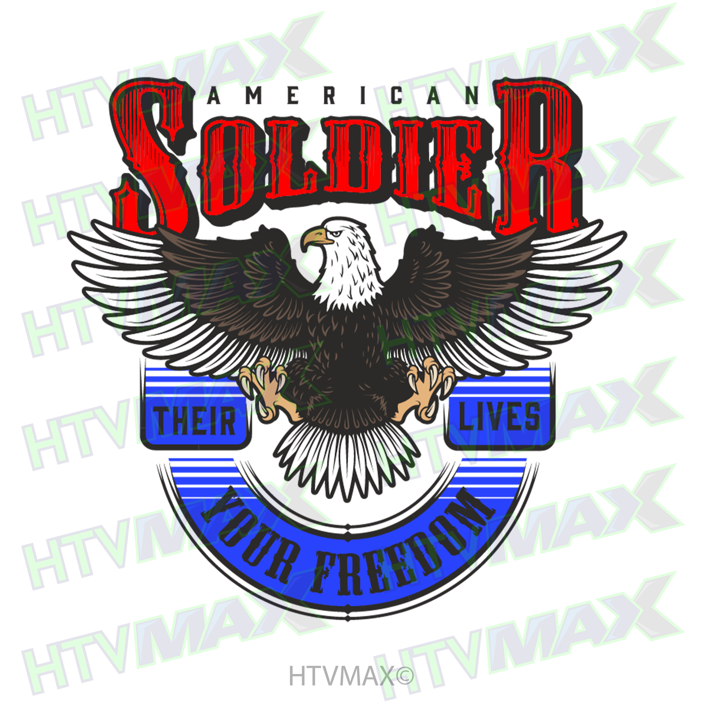 American Soldier Eagle